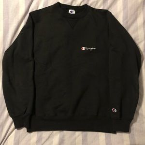 [NWOT] Black Vintage Champion Crewneck